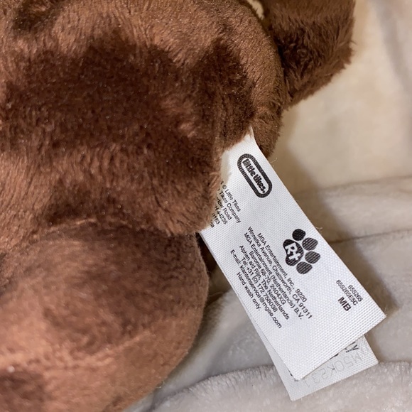 Little tikes RT rescue tales Chocolate Lab puppy dog soft stuffed plush toy - Picture 6 of 11